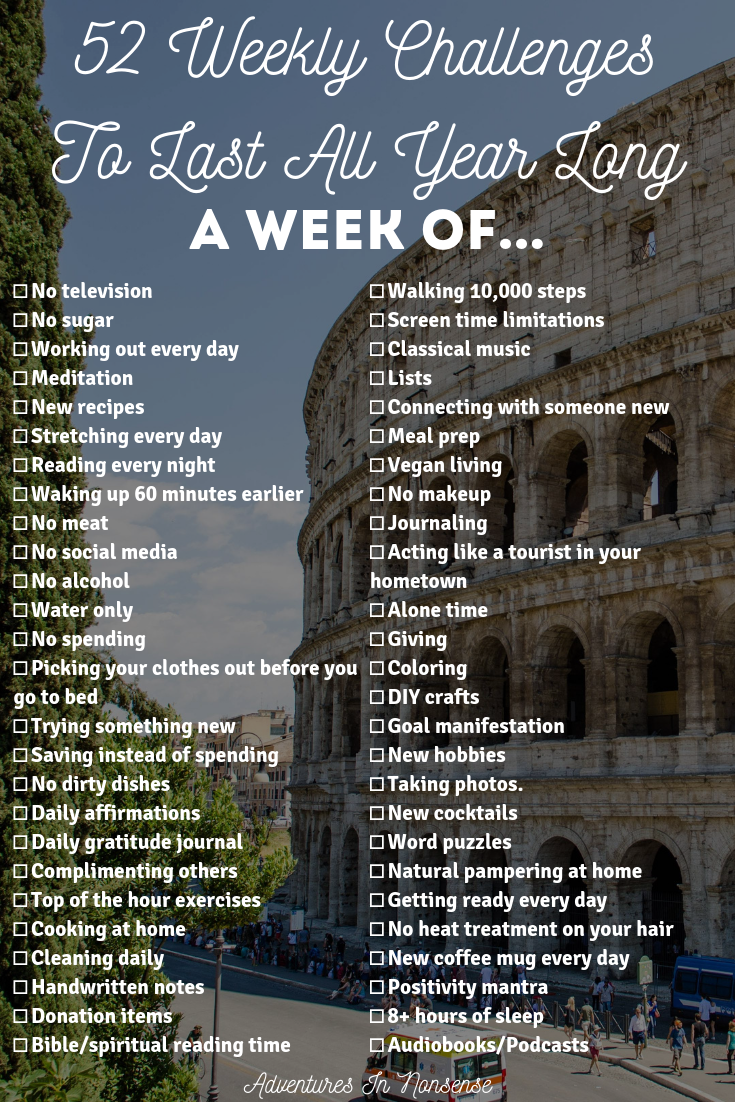 weekly challenge